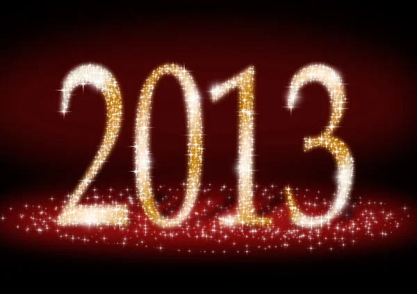 Date New Year 2013 — Stock Photo, Image