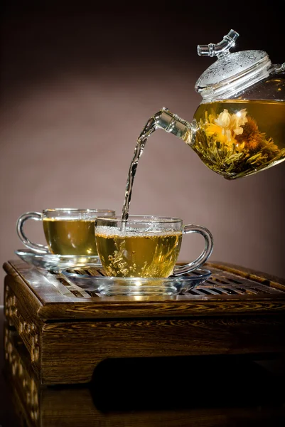 บริการชงชา — ภาพถ่ายสต็อก