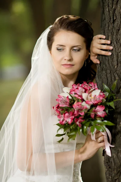 Beautiful fiancee — Stock Photo, Image