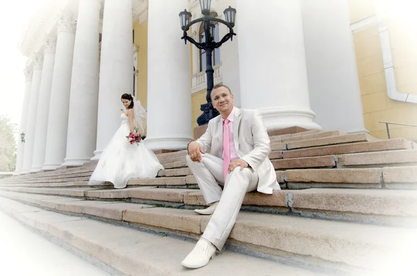 Casamento recente — Fotografia de Stock