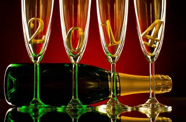 Champagner 2014 — Stockfoto