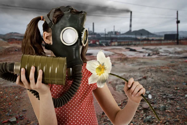 Ecology pollution — Stock Photo, Image