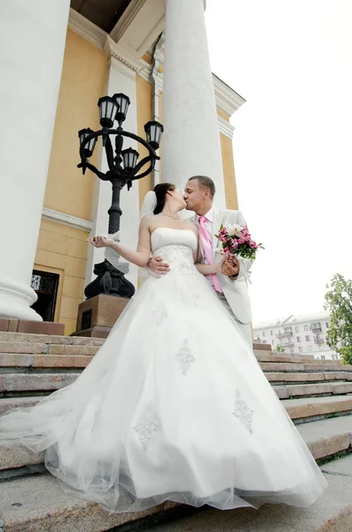 Newly married couple — Stock Photo, Image