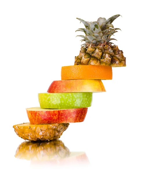 Stillleben Multifrucht — Stockfoto