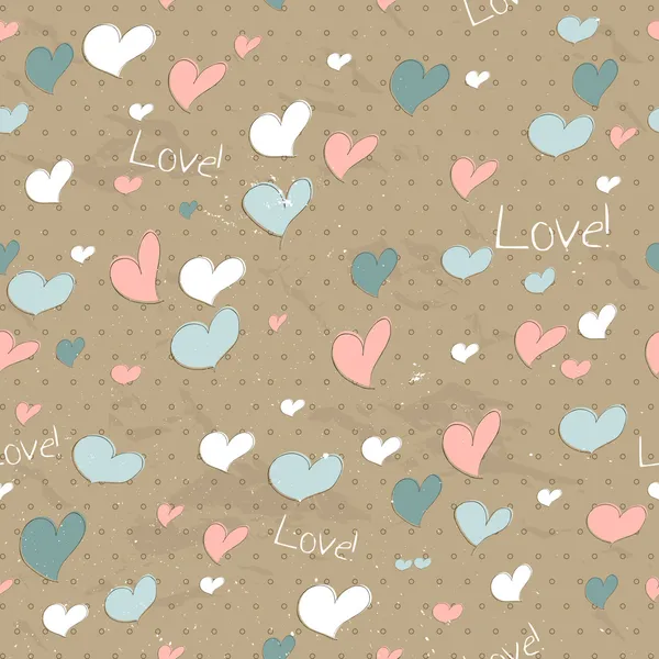 yürekleri Vintage sorunsuz doku.