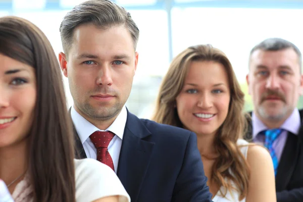 Feliz equipo de negocios sonriente — Foto de Stock