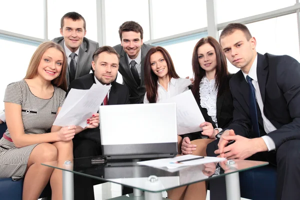 Business team in business meeting — Stock Photo, Image
