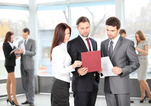 Affärsdiskussion — Stockfoto