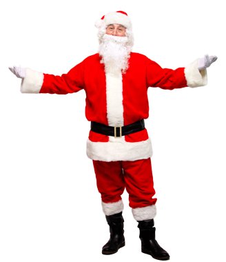 mutlu geleneksel Noel Baba.