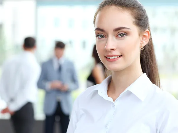 Rostro de mujer de negocios —  Fotos de Stock