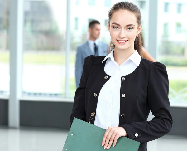 Beautiful business woman — Stock Photo, Image