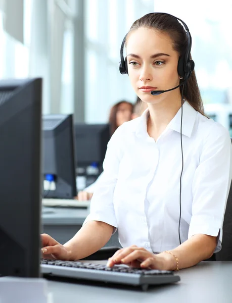 Operador de atención al cliente — Foto de Stock