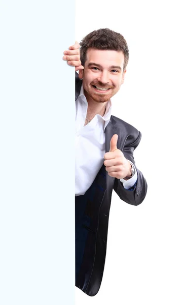 Businessman with copy space — Stock Photo, Image