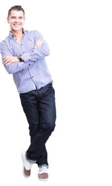 yakışıklı casual adam