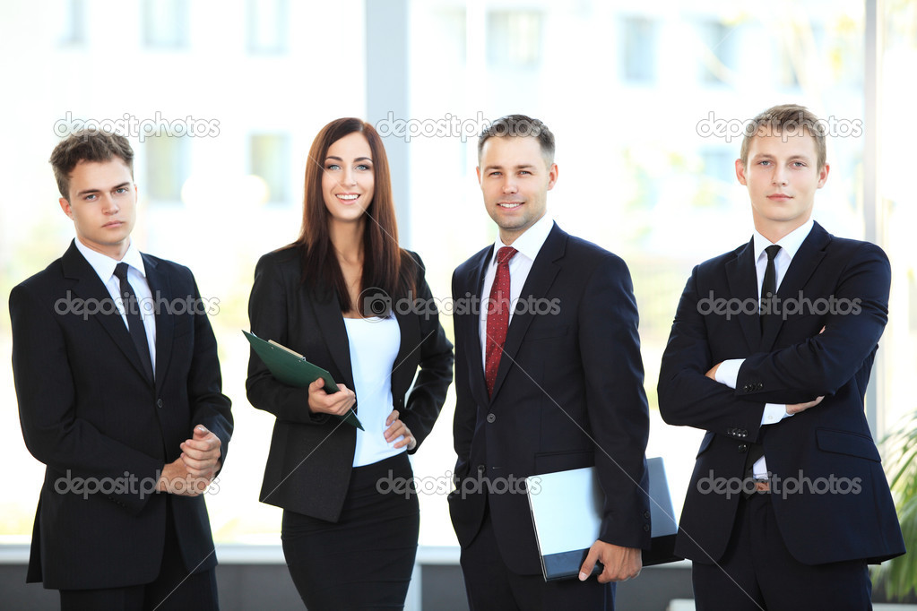 Professional business team Stock Photo by ©opolja 45960903