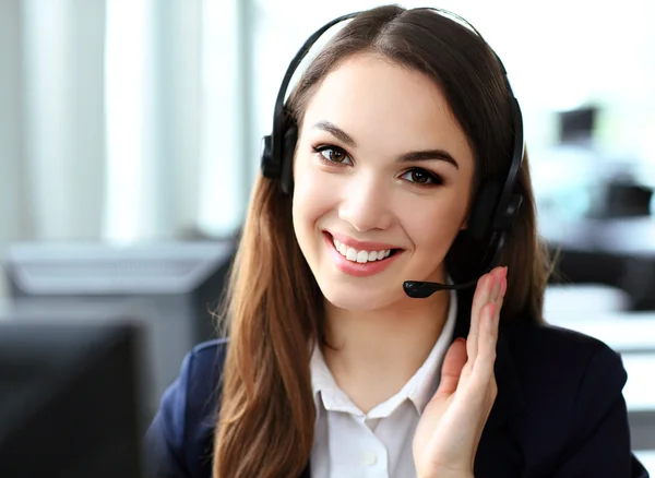 Operador de atención al cliente — Foto de Stock