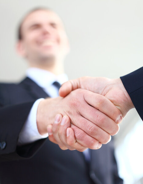 Business handshake