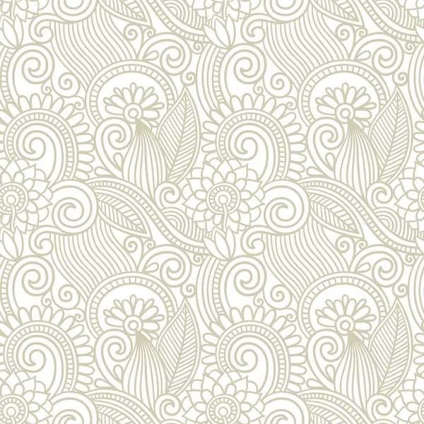 Vintage floral seamless pattern — Stock Vector