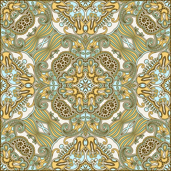 Paisley floral ornemental traditionnel Bandanna — Image vectorielle