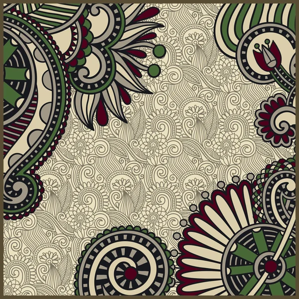 Plantilla ornamental vintage — Archivo Imágenes Vectoriales