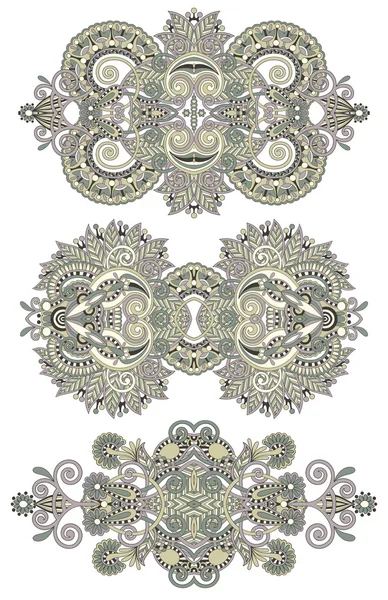 Ornamento floreale ornamentale — Vettoriale Stock