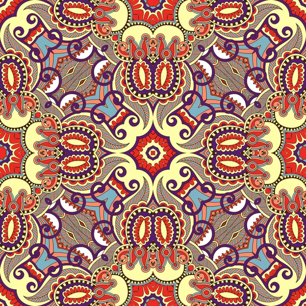 Paisley floral ornemental traditionnel Bandanna — Image vectorielle