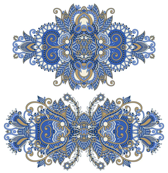 Ornamento floreale ornamentale — Vettoriale Stock