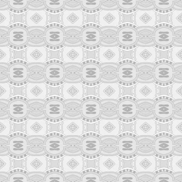 Witte geometrie abstracte naadloze achtergrond — Stockvector