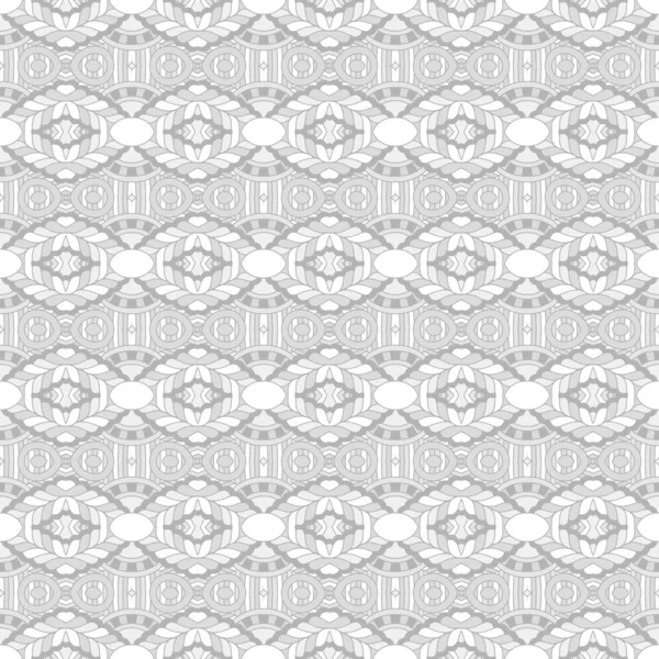 Witte geometrie abstracte naadloze achtergrond — Stockvector