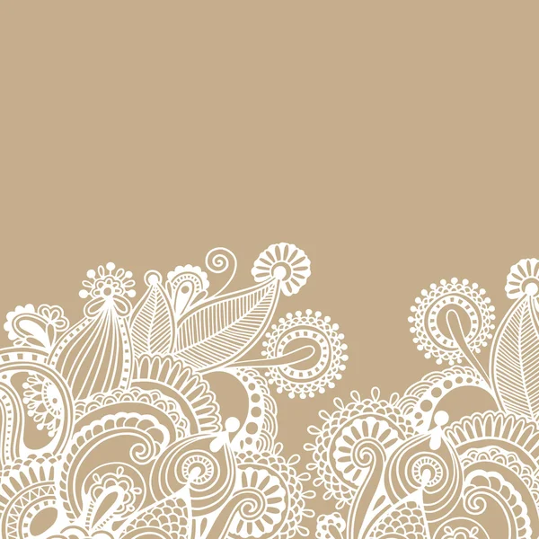 Plantilla ornamental vintage — Vector de stock