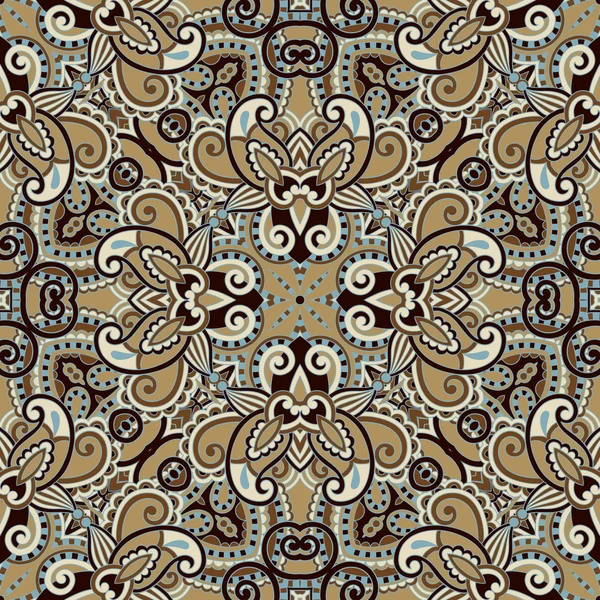 Paisley floral ornemental traditionnel Bandanna — Image vectorielle