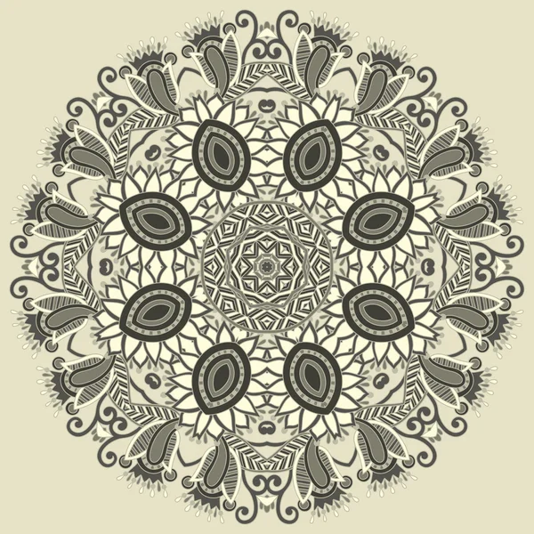 Paisley floral ornemental traditionnel Bandanna . — Image vectorielle