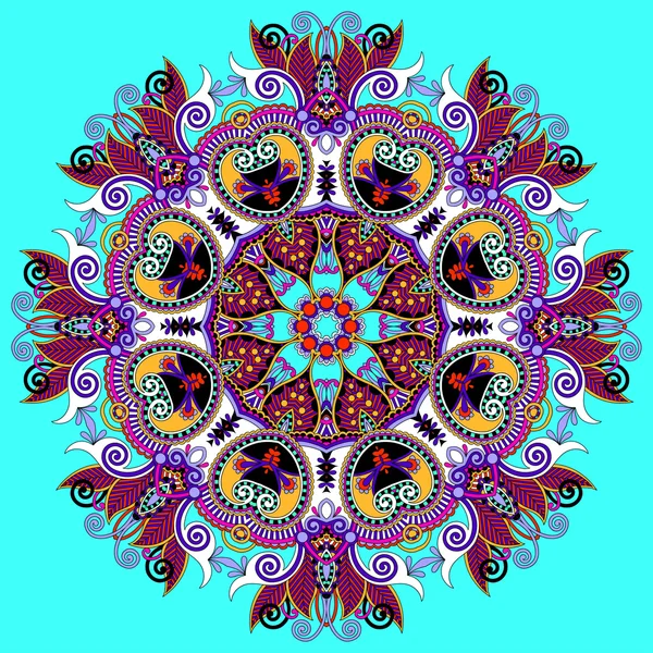 Ornement en dentelle cercle — Image vectorielle