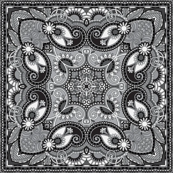 Decoratieve paisley bloemmotief — Stockvector