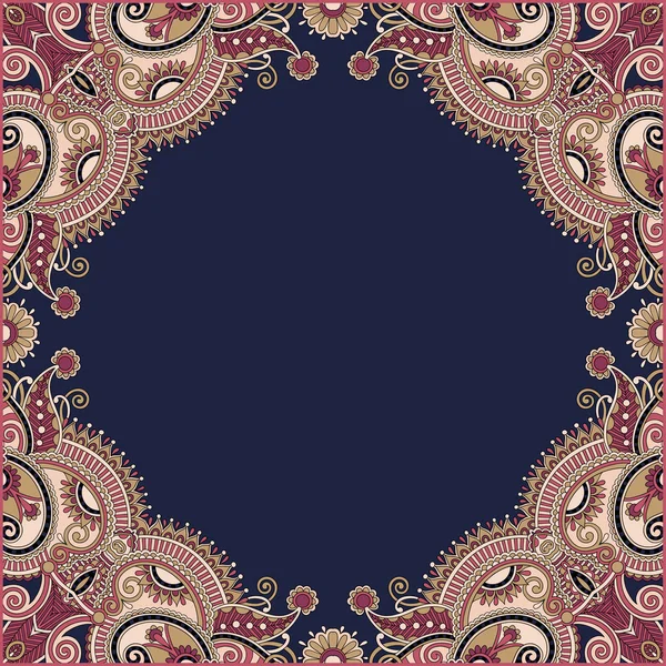 Motif floral ornemental — Image vectorielle