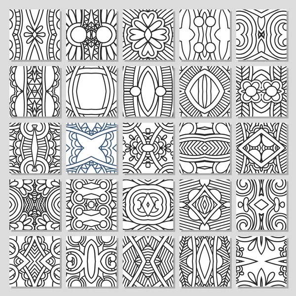 25 원활한 패턴 컬렉션 — 스톡 벡터