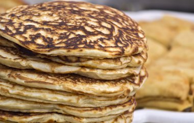 shrovetide krep şenlikli bir tablo