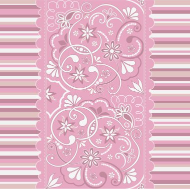 Kusursuz çiçek deseni