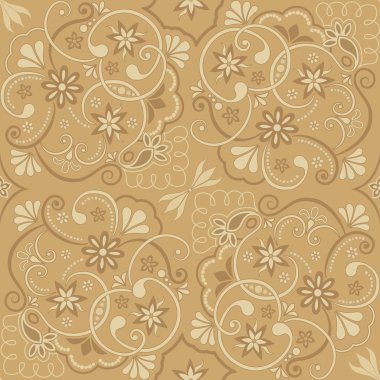 Kusursuz çiçek deseni