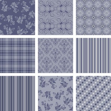 vektör scrapbook set