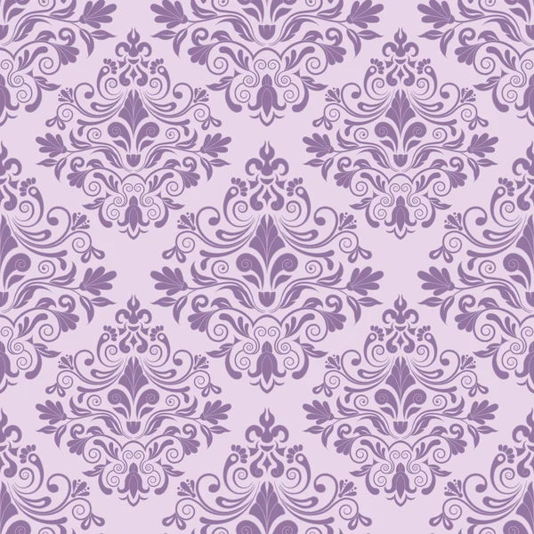 Dikişsiz damask deseni — Stok Vektör