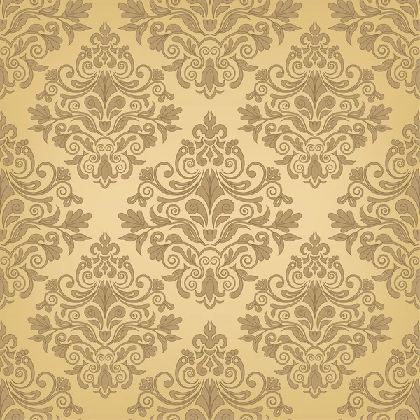 Seamless damask pattern — Stock Vector