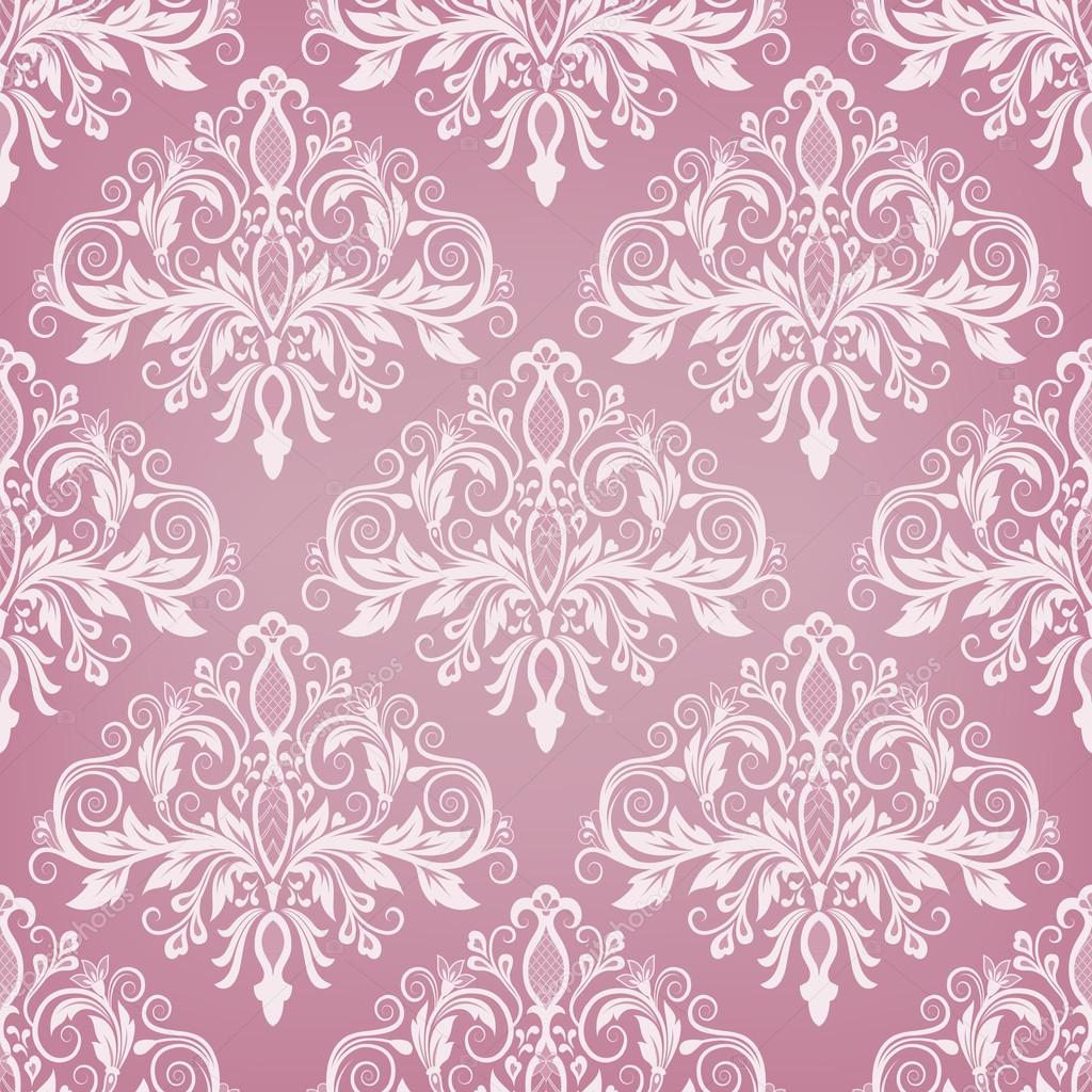 Seamless damask pattern