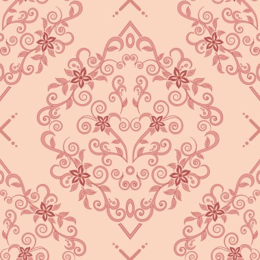 Dikişsiz damask deseni