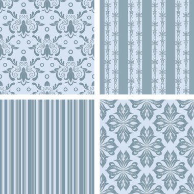 vektör scrapbook set