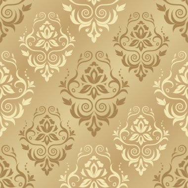 Damask Çiçeksiz desen