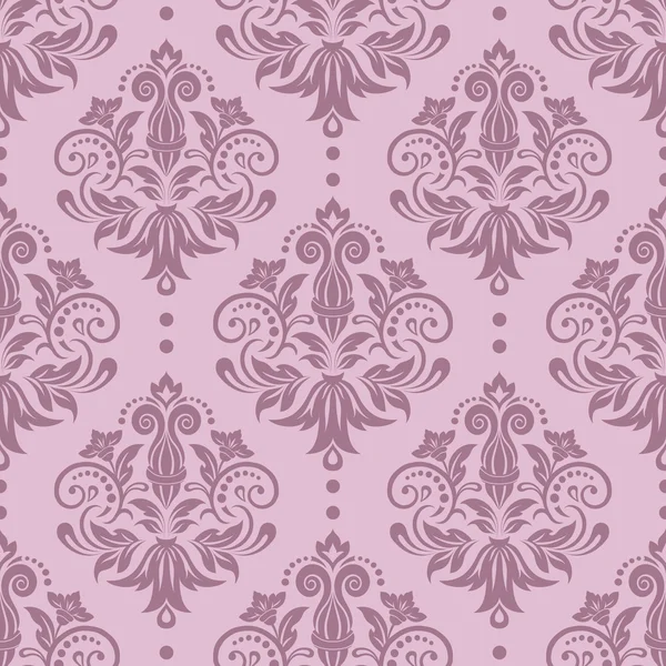 Damask seamless floral pattern — Stock Vector