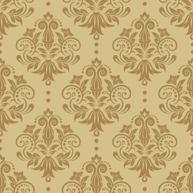 damasko sorunsuz vektör desen