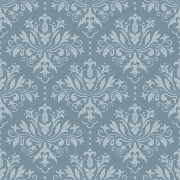 Damask deseninin vektör illüstrasyonu