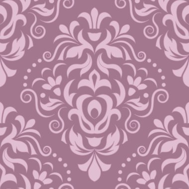 damasko sorunsuz vektör desen